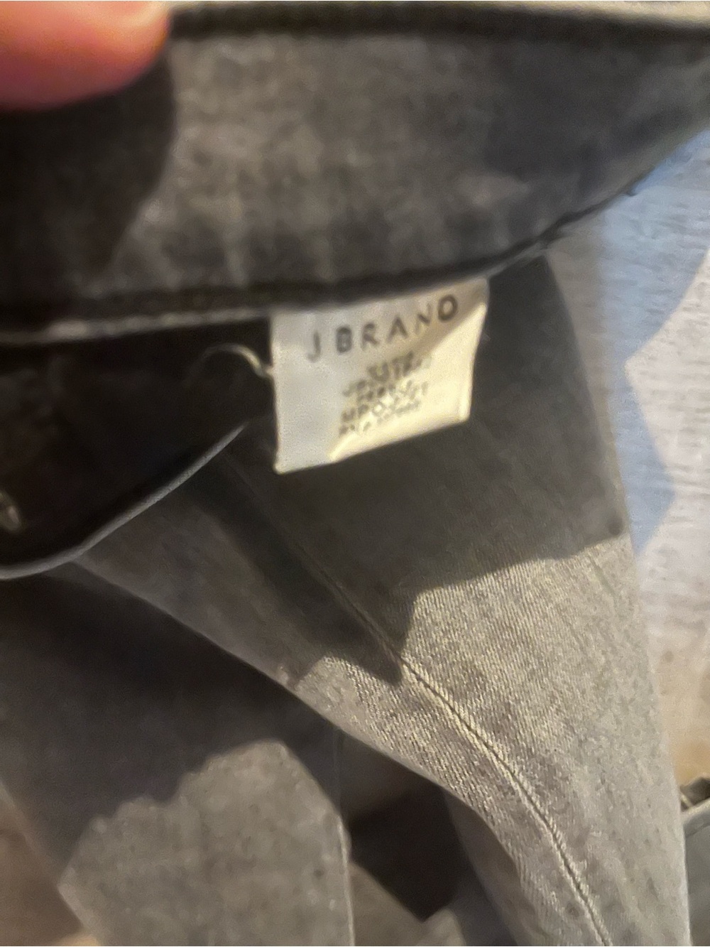 J Brand -High-Rise Grey Skinny Jeans - Women size 23 - Picture 5 of 6